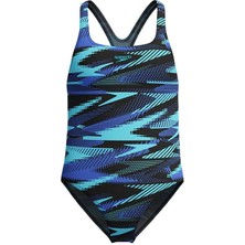 Speedo Kız Çocuk Yüzücü Mayosu Hyperboom Alv Mdlt Jf Blue 8-00372818291 Yzm