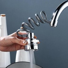 Store Uzatılabilir Tasarruflu Musluk Başlık, Çek Bırak Musluk Ucu 3 Fonksiyonlu, Yeni Nesil Kolay Kullanım, Musluk Püskürtücü Eki