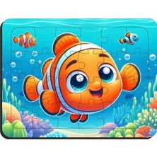 Ultra Basım Çocuklar Için Eğitici & Öğretici Ahşap Puzzle Yapboz 2 Adet 24 Parça Ahşap Puzzle Yapboz