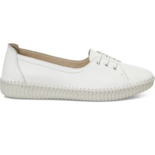 Polaris 5 Nokta 105456.Z5FX Beyaz Kadın Düz Ayakkabı