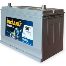Inci Akü 12V 90AH 750A En Üretim 2024