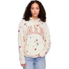 Gap Logo Relaxed Havlu Kumaş Sweatshirt - 885589
