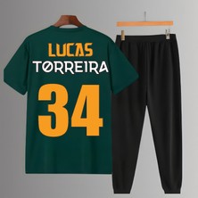 Lucas Torreira Futbolcu Sırt Forma Baskılı Unisex Tişört Regular Fit T-Shirt Eşofman Takımı