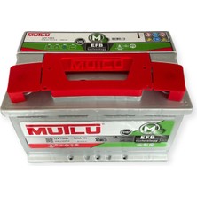 Mutlu Akü Efb Start Stop 12V 72AH 720A En