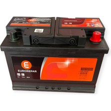 Eurorepar Psa Onaylı 12V 72 Amper 680A En Üretim Yılı 2024