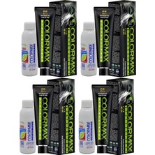 Colormax SPS674 Nouveau 2025/04.20 Patlıcan Moru 60 ml 4 Adet Saç Boyası + 4 Adet 90 ml Oksidan Set