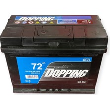 Dopping Akü 72 Amper 580A En Üretim Yılı 2025