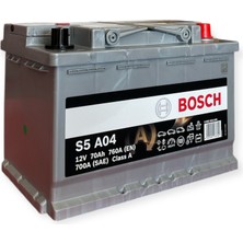 Bosch Akü Start Stop Agm 12V 70AH 760A En
