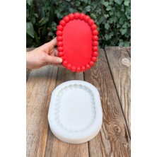 Bubble Elips Silikon Tepsi Kalıbı