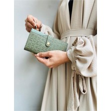 Just Polo Kapaklı Fermuarlı Bozuk Para Bölümlü Çok Bölmeli Cüzdan (18X10CM) JP09