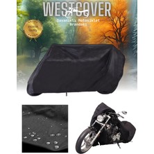 Yamaha  Xt 660 R  Uyumlu Siyah Motorsiklet Brandası, Motor Örtüsü WEST01-SIYAH