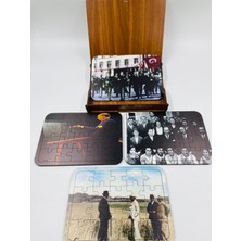 Melbey Eğitici Atam Puzzle 4fotoğraflı 30'lu  Puzzle