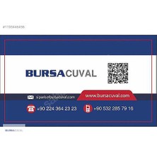 Bursa Big Bag Bursa Bigbag 95.95.210 Alt Kapalı Üst Etekli 1 Ton Kapasiteli