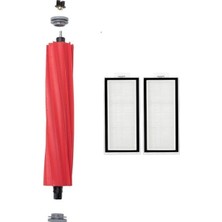 Asgard Grup Roborock Q7 Uyumlu 1 Adet Ana Fırça 2 Adet Filtre