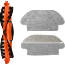 Asgard Grup Viomi V3 Pro Uyumlu 1 Adet Ana Fırça 2 Adet Mop