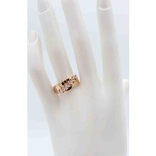 Glare Jewellery Taşlı Model Rodyum Yüzük