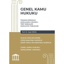 Genel Kamu Hukuku - Hukuk Mesleklerine Giriş Sınavlarına Hazırlık
