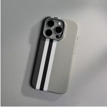 Iphone 15 Uyumlu Lux Carbon Fiber Magsafe Ekstra Dayanıklı Lens Hediyeli