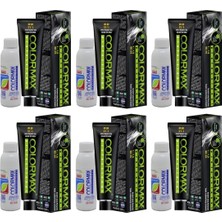 Colormax SPS018 Nouveau 2025/08.01 Açık Küllü Kumral 60 ml 6 Adet Saç Boyası + 6 Adet 90 ml Oksidan