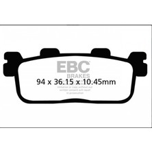 Ebc Fren Balatası Organik SFA607 2007-2015 Kymco People S 200I Uy