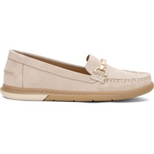 Venüs 25484102Y Kadın  Deri Casual Ayakkabı Bej