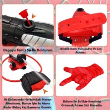 Brother Toys Su Atan Oyuncak Örümcek Adam Eldiven Spider Man Su Tabancası 130 ml Depolu 13 Cm.