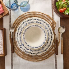 Evidea Kitchen Blueness 24 Parça Yemek Takımı - Renkli