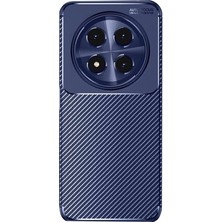 Apsuwa Honor Magic 7 Lite Uyumlu Kılıf Negro Kabon Desen Silikon Kamera Korumalı Lacivert