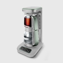 Karaca Çaysever Robotea Pro 4 In 1 Konuşan Cam Çay Makinesi Soft Green