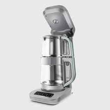 Karaca Çaysever Robotea Pro 4 In 1 Konuşan Cam Çay Makinesi Soft Green