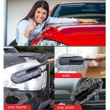 Takaz Global Zercher Mikrofiber Araç Temizleme Püskülü