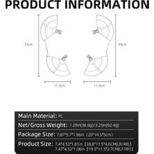 Emporaaium Djı Mini 4 Pro Için Pervane Koruma Iniş Takımı Entegre Pervaneler Koruyucu Koruyucu Halkalar Drone Muhafızları Aksesuarları (Yurt Dışından)