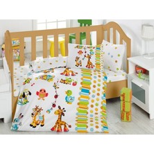 Mulvix Mulvxurg  URG02  Oyun Bahçesi Turkuaz Bebek Nevresim Takımı (Mulvix)