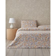 English Home Promise Of Spring Kolay Ütülenir Tek Kişilik Nevresim Takımı 160x220 cm Turuncu