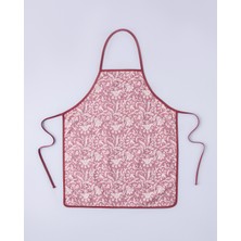 English Home Lenna Pamuk Polyester Su Geçirmez Mutfak Önlüğü 60 x 75  cm  Kırmızı