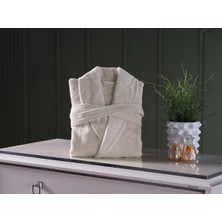 Tago Home Doqu Home Sense Bornoz (S/m) (110 cm ) (Krem)