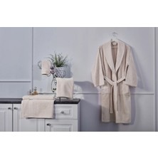 Tago Home Doqu Home Sense Bornoz (S/m) (110 cm ) (Krem)