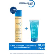 Hamileler İçin  Cilt Bakım Yağı ve Temizleyici Duş Jeli İçeren Cilt Bakım Seti