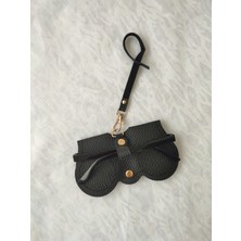 Büyülü Balonlar Company Bb-Güneş Gözlüğü Çantası Kadife Gözlük Kabı Gözlük Düzenleyici Metal Düğmeli Kancalı Şık Modern