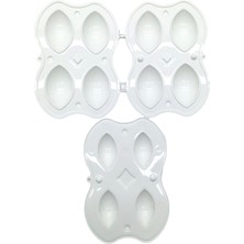 Plastik 4lü Içli Köfte Yapma Kalıp Aparatı (4887)