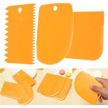 Hamur Şekillendirici Kesici Kazıyıcı Pasta Kek Dekorasyon Seti (4887)