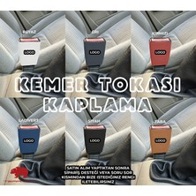 Tearnow Megane Togg Leon Egea Uyumlu Kemer Tokası Kaplama