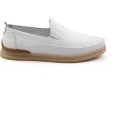 Beyaz Leather Erkek Casual Ayakkabı E01304413343