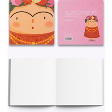 Melimelek Frida Kahlo  Defter, 15X15 cm