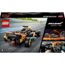 Speed Champions 2023 Mclaren Formula 1 Yarış Arabası Set 76919-9 Yaş ve Üzeri Çocuklar Için Koleksiyonluk ve Sergilenebilir Yaratıcı Oyuncak Model Yapım Seti (245 Parça)