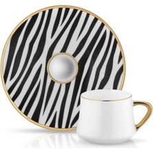 Koleskiyon Sufi Zebra Kahve Fincanı 1 Kişilik