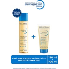 Hamileler İçin  Cilt Bakım Yağı ve Temizleyici Duş Yağı İçeren Cilt Bakım Seti