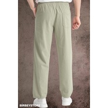 Yazlık Keten Pantolon Ham Bez Eşofman Beli Lastikli Unisex Rahat Kalıp Hambez Büyük Beden Alt Eşofman %100 Pamuk