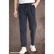 Yazlık Keten Pantolon Ham Bez Eşofman Beli Lastikli Unisex Rahat Kalıp Hambez Büyük Beden Alt Eşofman %100 Pamuk