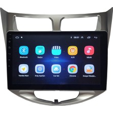 Smart Dragon Hyundai Accent Blue 2011-2019 Uyumlu Multimedia 4gb Ram 32GB Hafıza Carplay,kamera Uyumlu